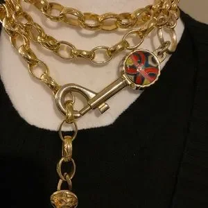 Chanel Lock and Key Belt / Necklace - Vintage - Highly Collectible- rare CHANEL | Accessories | Chanel Lock And Key Belt Necklace  main image 3
